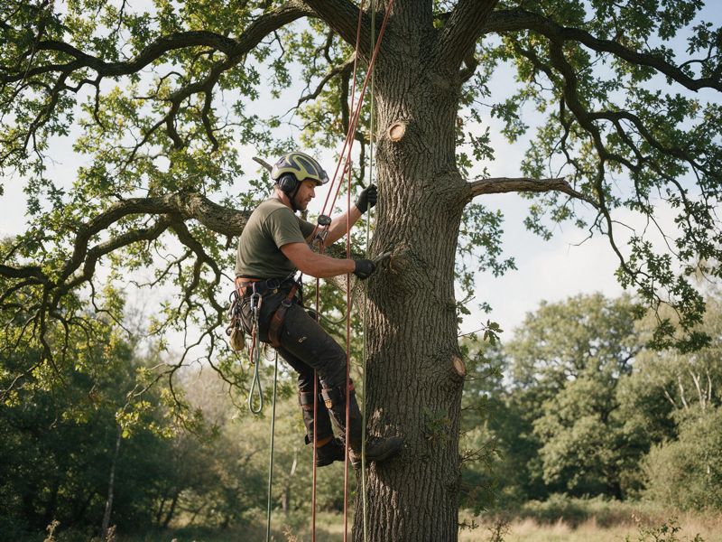 tree removal project near Knoxville, TN