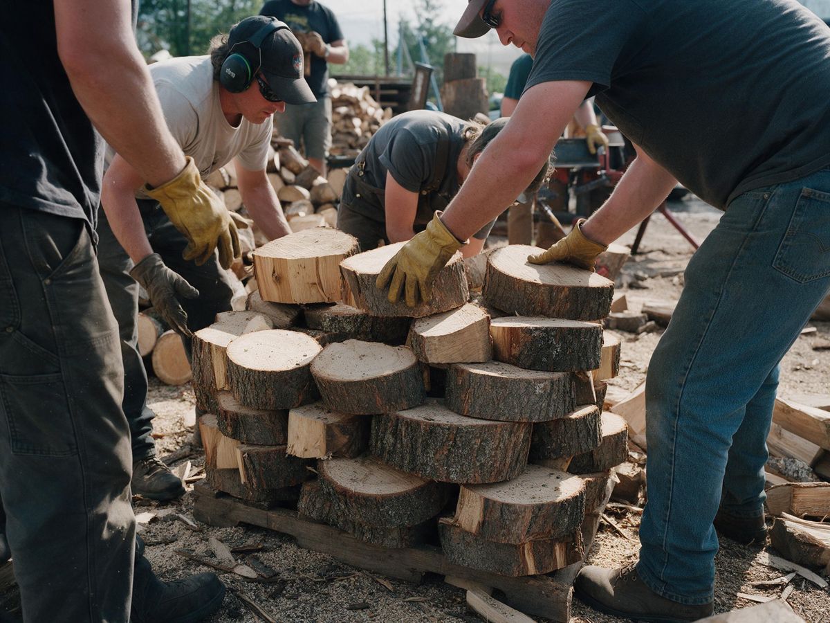 tree removal project in Halls, Knoxville