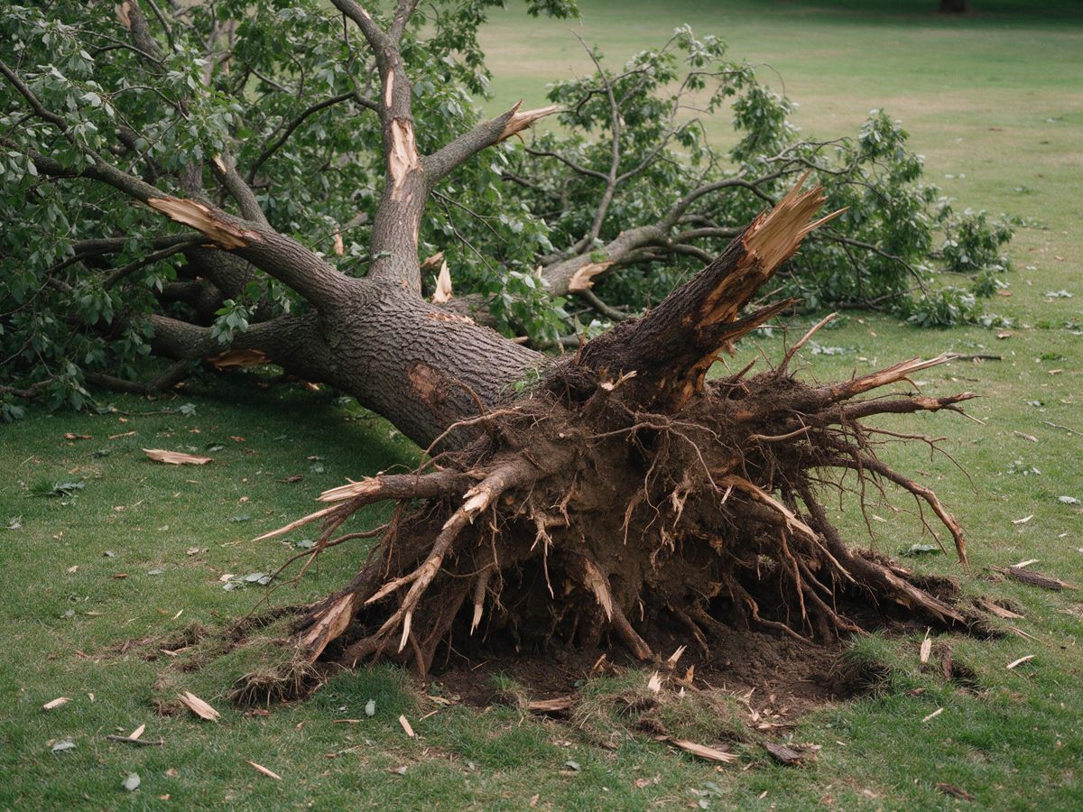 tree removal project in Powell, TN